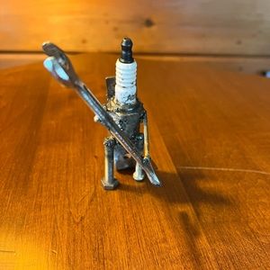 Spark plug wrench man.